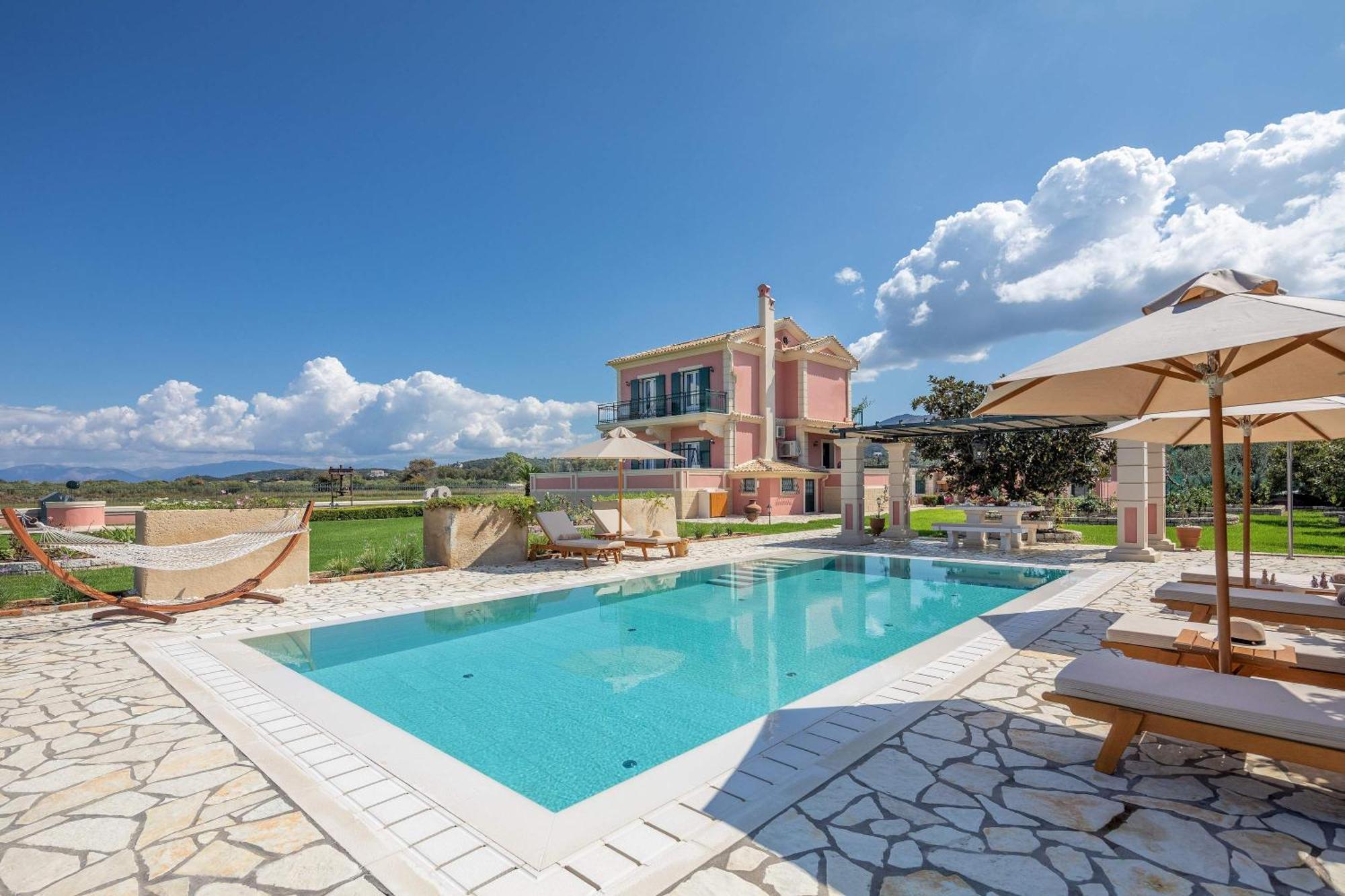Villa Rose Corfu Almiros Beach Exterior foto