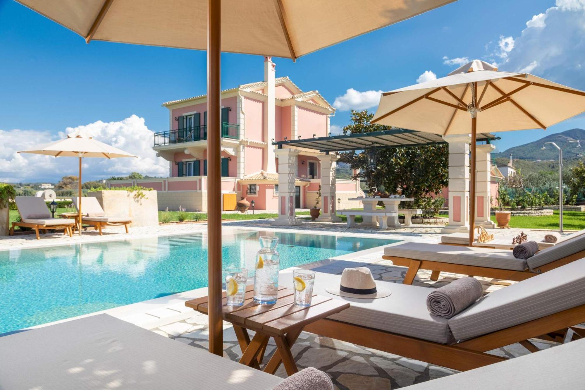 Villa Rose Corfu Almiros Beach Exterior foto